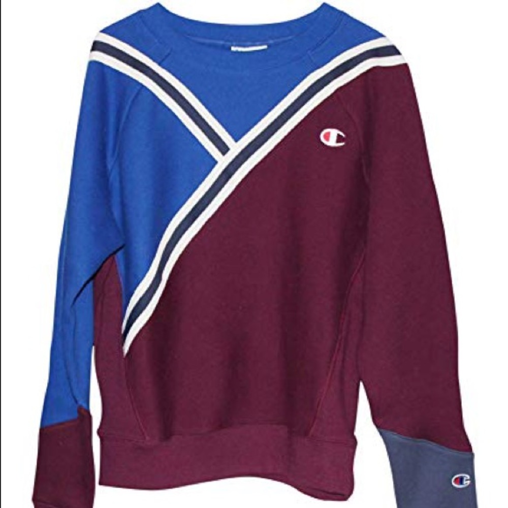 Champion Women’s Reverse Weave Colorblock Crew
